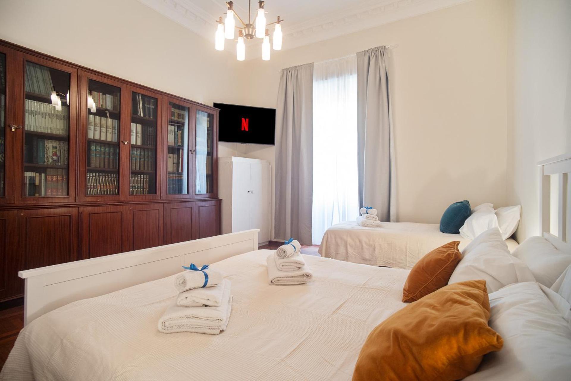 Appartement Vaticano - 3 Bagni - 11 Posti - 200mq - 7 Letti - Wifi